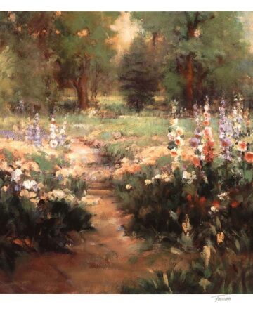 Hollyhocks